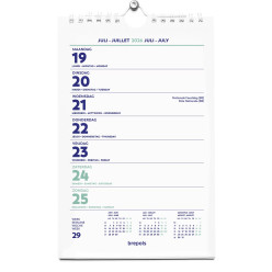 Brepols Wire-O Weekly Wall...