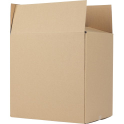 Brown Shipping Box, 12 x 8.7 x 11.8 in