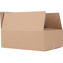 Verzenddoos, enkele golf, 3 mm, bruin, ft 305 x 220 x 100 mm