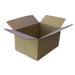 Single Wall Shipping Box, 3 mm, Brown, Interior 430 x 310 x 220 mm