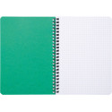 Clairefontaine Forever Recycled Spiral Notebook A5 90gsm 120 Pages 5mm Grid Green