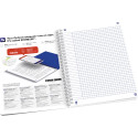 Oxford Horizons Spiral Notebook B5 120 Pages 5mm Squared Assorted Colours