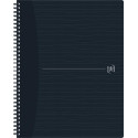 Oxford Origin Spiral Notebook A4 Plus 140 Ruled Pages Black Soft Cover