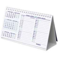 Brepols bureaukalender, horizontaal, 2026