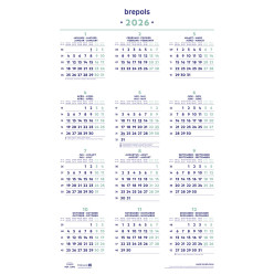 Brepols Jaarkalender, 2026
