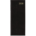 Aurora Longo LA211 Balacron Desk Diary, black, 2026