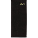 Aurora Longo LA211 Balacron Desk Diary, black, 2026