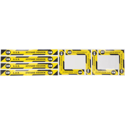 Set autocollants barrage de...