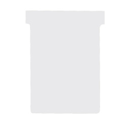 Nobo T-Card Size 3, 120 x 92 mm, White