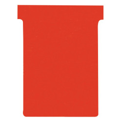 Nobo T-Card Index 3, 120 x 92 mm, Red