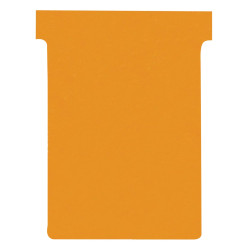 Nobo T-Card Index Card Size 3 120 x 92 mm Orange