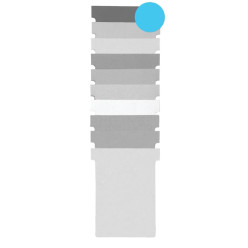 Nobo T-Card Index 1.5, size...