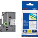 Brother Genuine TZe-135 Label Tape for P-Touch 12mm White on Transparent