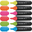 Schneider surligneur Job 150, etui de 6 pièces en couleurs assorties