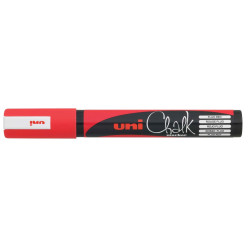 Uni-ball Krijtmarker rood,...