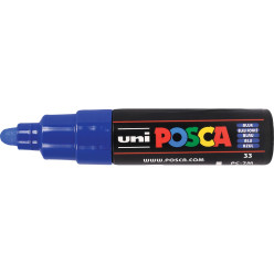Uni POSCA marqueur peinture PC-7M, 4,5 - 5,5 mm, bleu foncé