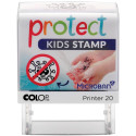 COLOP Printer 20 Microban Self-Inking Stamp for Kids Handwashing Reminder