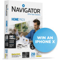 Navigator Home Pack A4 Printer Paper 80gsm Pack of 250 Sheets