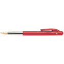 BIC M10 Clic Retractable Ballpoint Pen Medium Point 0.4 mm Red