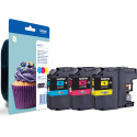 Brother inktcartridge, 600 pagina's, OEM LC-123RBWBP, 3 kleuren