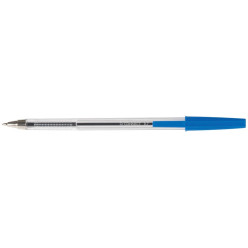 Q-Connect Ballpoint Pen with Cap 0.7mm Medium Blue