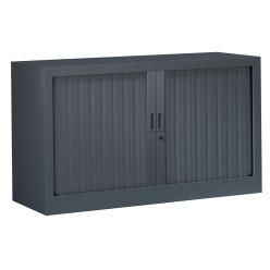 Roldeurkast, ft 69,5 x 120 x 43 cm, antraciet
