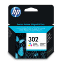 HP 302 Tri-color Original Ink Cartridge F6U65AE 165 pages