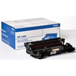 Brother Original Drum Unit DR-3300 Black 30000 Pages