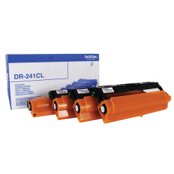 Genuine Brother DR241CL Drum Unit, 15,000 pages, 4 colors