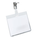 Durable badge avec clip ft 60 x 90 mm, horizontal