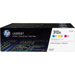 HP toner 312A, 3 x 2 700...