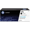 HP toner 17A, 1 600 pages, OEM CF217A, noir