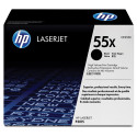 HP toner 55X, 12 500 pages, OEM CE255X, noir