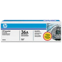 HP toner 36A, 2 000 pages, OEM CB436A, noir