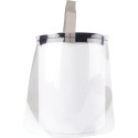 Bouclier facial de protection, transparent,ft 25 x 25 cm