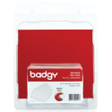 100 Blank White Cards 0.50mm for Evolis Badgy100 and Badgy200