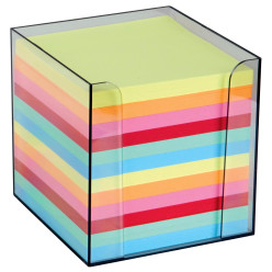 Memo Cube in Assorted Colors Sheets PP