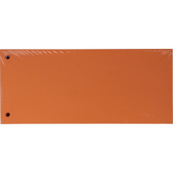 Pergamy dividers, pack of 100 pieces, orange