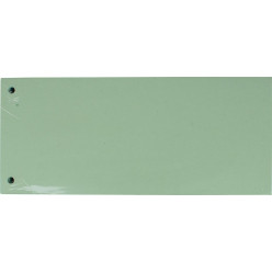 Pergamy Index Dividers, Pack of 100, Green