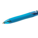 BIC 4-Color Grip Retractable Ballpoint Pen Medium Point Blue Barrel