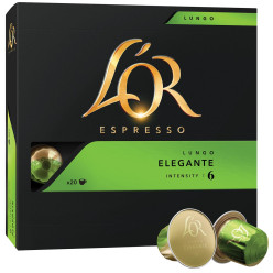 Douwe Egberts L'Or Intensity capsules de café, Lungo Elegante