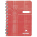 Clairefontaine spiral notebook 14.8 x 21 cm 180 lined pages assorted colors