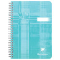 Clairefontaine spiral notebook 14.8 x 21 cm 180 lined pages assorted colors