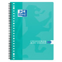Oxford School collegeblok, ft A4+, 160 bladzijden, 23-gaats, geruit 10 mm, assorti