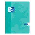Oxford School cahier, ft A5, 72 pages (36 feuilles), avec marge, ligné, couleurs assorties