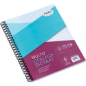 Multo College Pad 16.5 x 21 cm Ruled 17 Holes