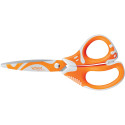 Maped Zenoa Fit 13cm Scissors, Asymmetric Rings, Blister Pack
