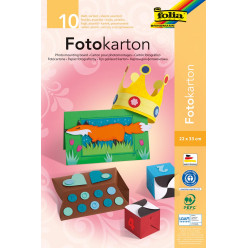 Folia photo cardboard