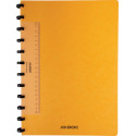 Adoc Classic cahier, ft A4, 144 pages, quadrillé commercial, couleurs assorties