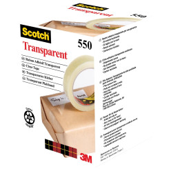 Scotch transparante tape 550 ft 19 mm x 66 m